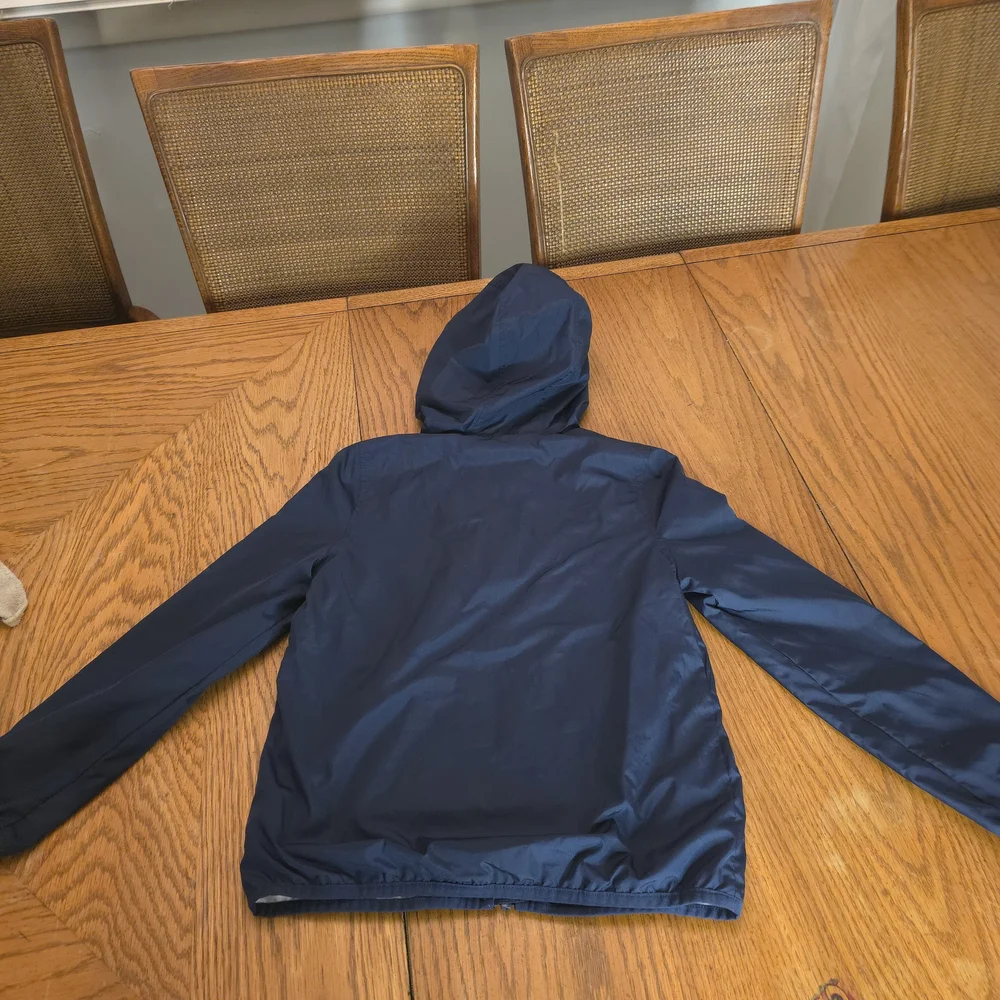 Old Navy‎ Girls' Dark Blue Hooded Raincoat